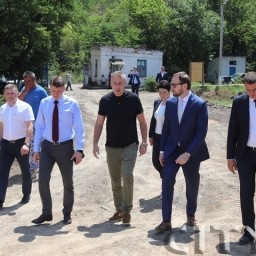 Город Шахты посетил министр жилищно-коммунального хозяйства Ростовской области Сергей Сизиков