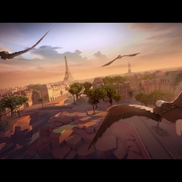 Поиграл в Eagle Flight - необычная виртуальная реальность от Ubisoft на 4 игроков (Oculus Rift VR)